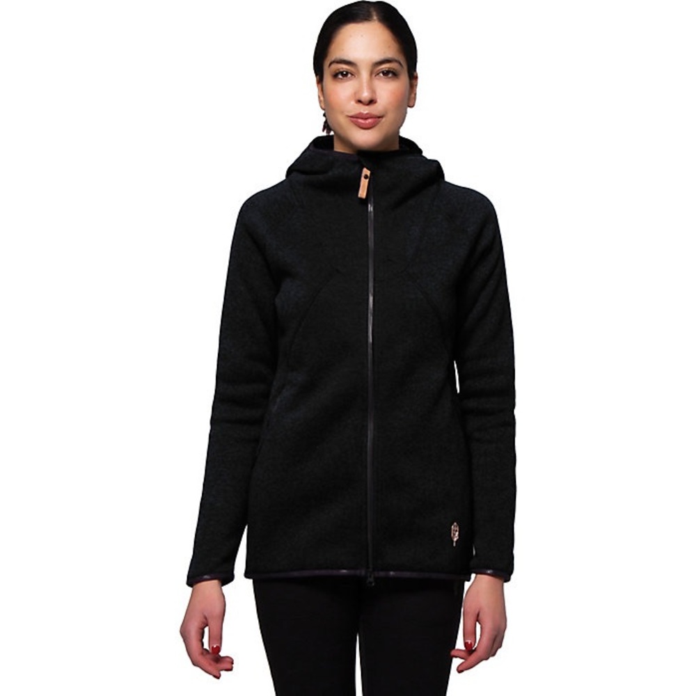 Indygena Women's Pania Zip-Up Fleece Knit Hoodie